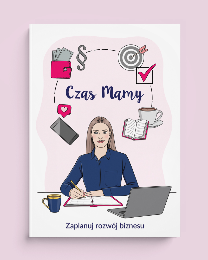 projekt okładki planera